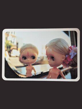 10/$25 Vintage 2004 Hello Blythe! Fashion Doll Blank Photo Postcard
